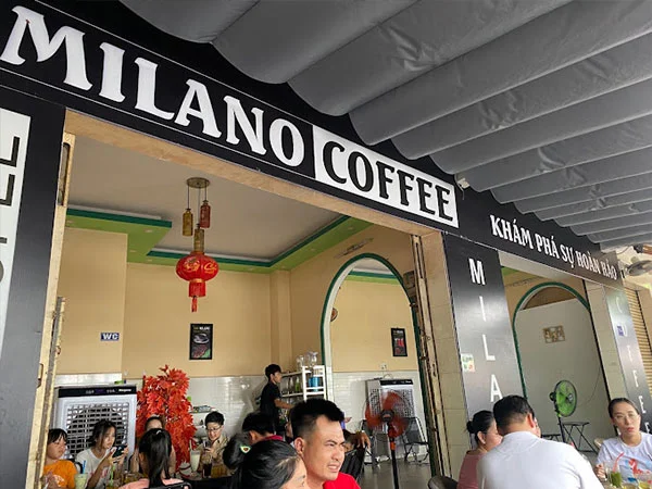 Cafe bờ sông Milano Biên Hòa