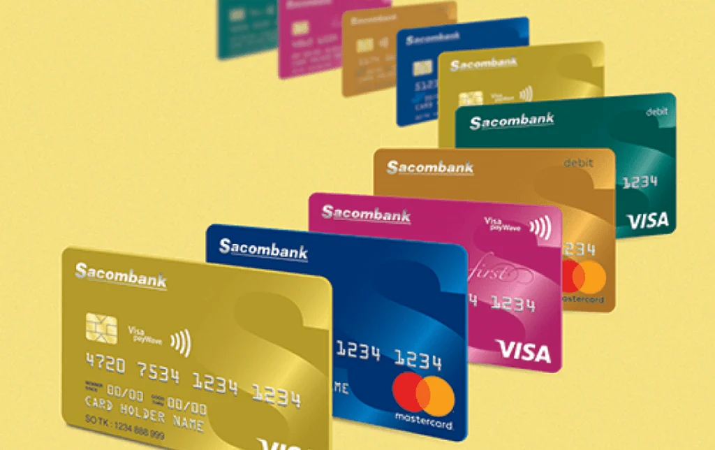 Làm thẻ tín dụng tại ngân hàng Sacombank