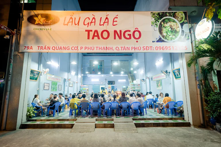 Quán Lẩu Gà Lá É tao Ngộ - 79a Trần Quang Cơ, Phú Thạnh, Quận Tân Phú