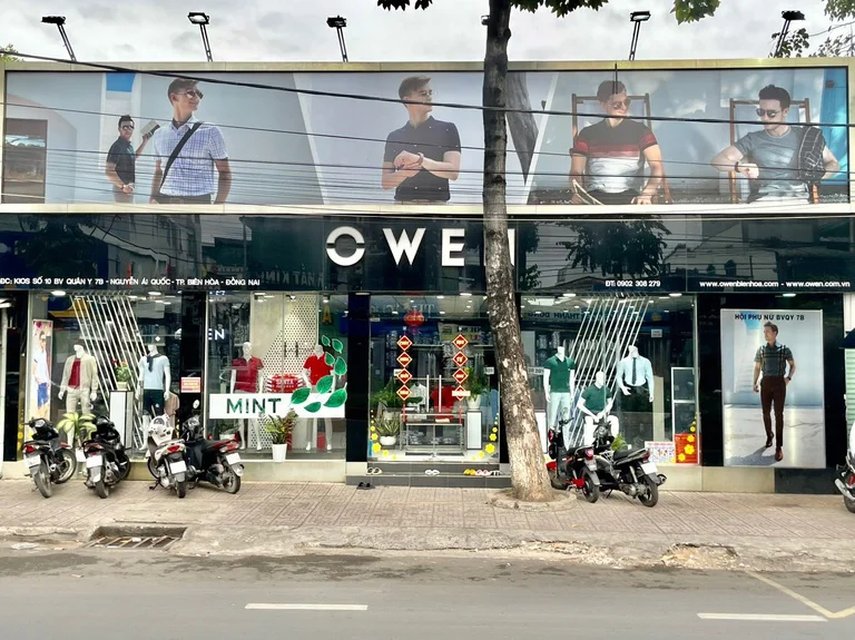 Owen cửa hàng quần áo nam Biên Hòa