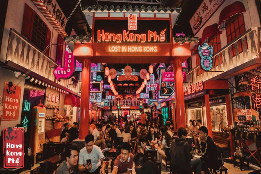 HongKong Phố - Night Street
