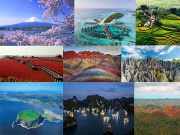 Top 11 kỳ quan thiên nhiên đẹp nhất tại châu Á